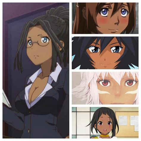 african american characters in anime